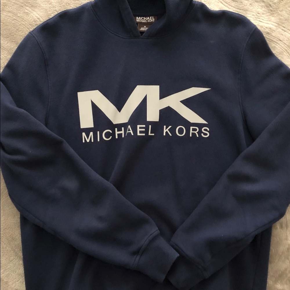 MK dark blue hoodie